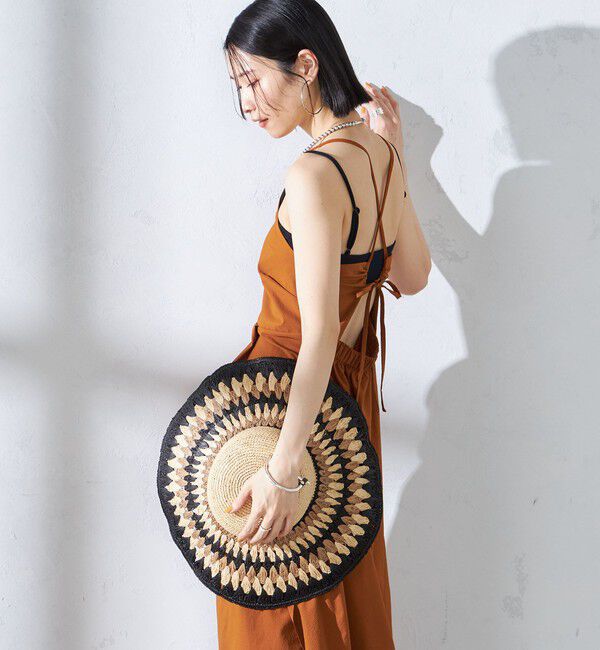 SHIPS for women「〈手洗い可能〉バッククロス キャミ ワンピース」|その他|