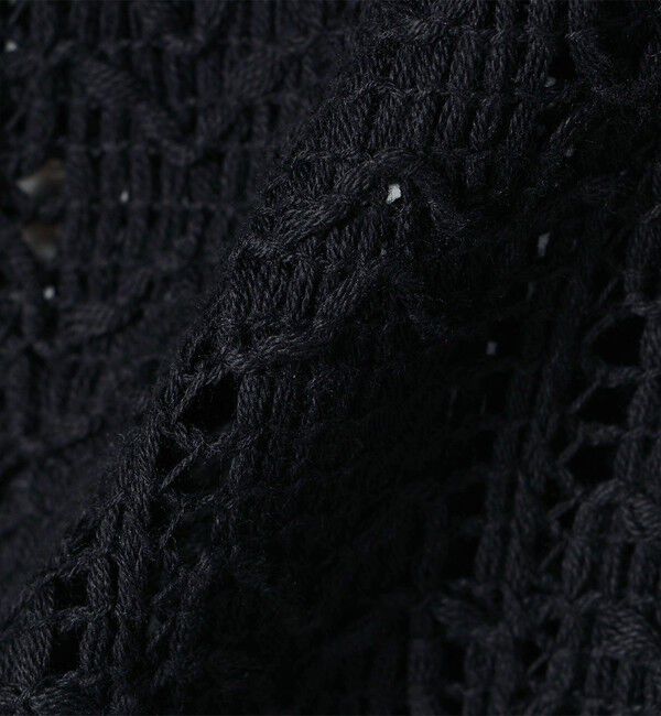 SHIPS for women「〈手洗い可能〉ローゲージ ラッセル 半袖 TEE」|Tシャツ・カットソー|