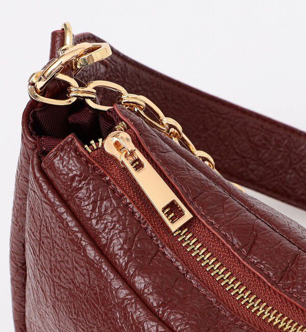 quaranciel「quaranciel: ハーフムーン 3way チェーン ミニ ショルダー バッグ」|ショルダー・メッセンジャー|