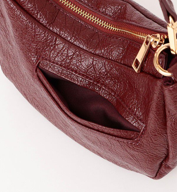 quaranciel「quaranciel: ハーフムーン 3way チェーン ミニ ショルダー バッグ」|ショルダー・メッセンジャー|