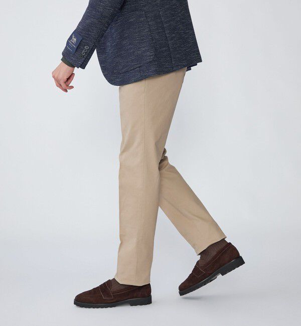 SHIPS「SHIPS: 〈手洗い可能〉ウォッシャブル コットン ツイル スラックス」|スラックス|