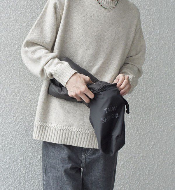 SHIPS any「【SHIPS any別注】TAION: 〈手洗い可能〉ダウンキルト スリット ボタン カーディガン◇」|ダウン|