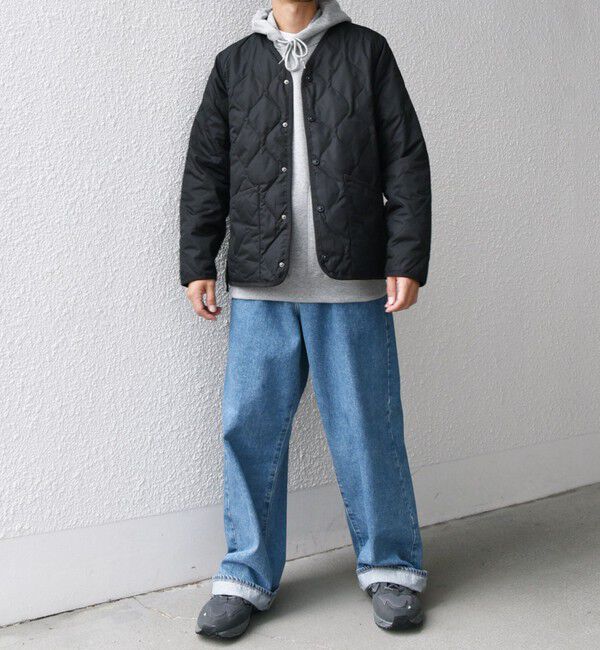 SHIPS any「【SHIPS any別注】TAION: 〈手洗い可能〉ダウンキルト スリット ボタン カーディガン◇」|ダウン|