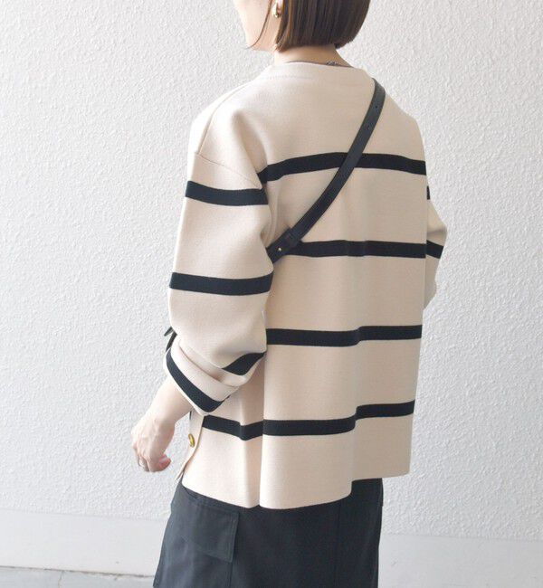 SHIPS any「SHIPS any:〈手洗い可能〉ミラノリブ スタンドカラー ニット プルオーバー」|ニット・セーター|