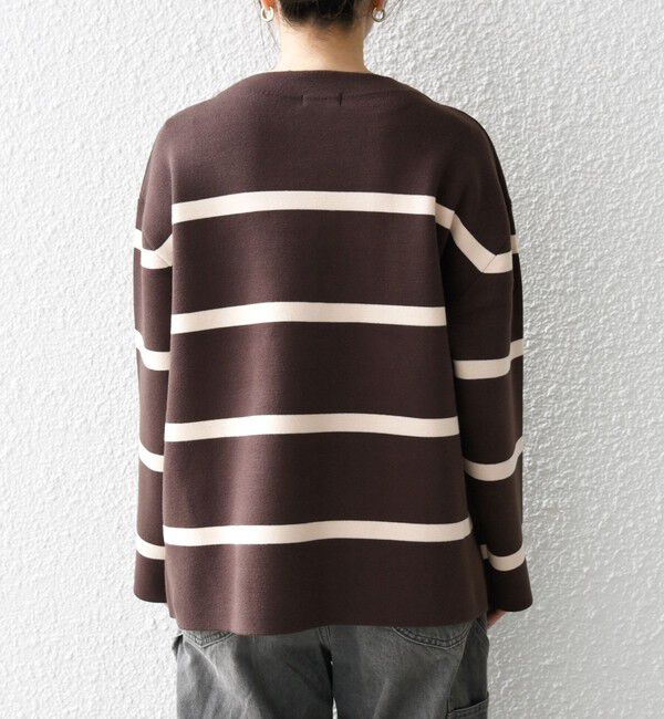 SHIPS any「SHIPS any:〈手洗い可能〉ミラノリブ スタンドカラー ニット プルオーバー」|ニット・セーター|