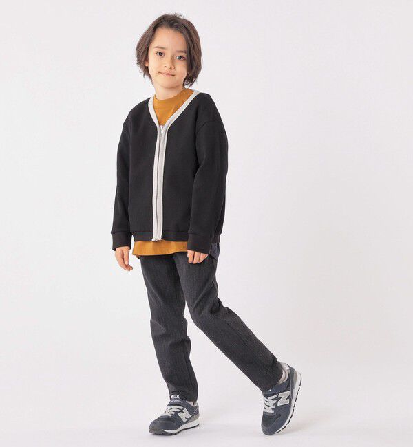 SHIPS KIDS「SHIPS KIDS:100～130cm / ワッフル カーディガン」|カーディガン|
