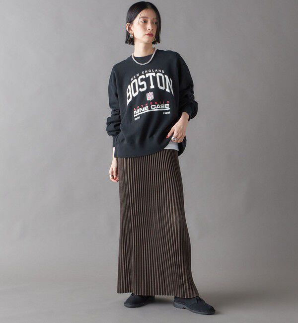 SHIPS for women「SHIPS NINE CASE:ボストン スウェット」|スウェット・ジャージ|