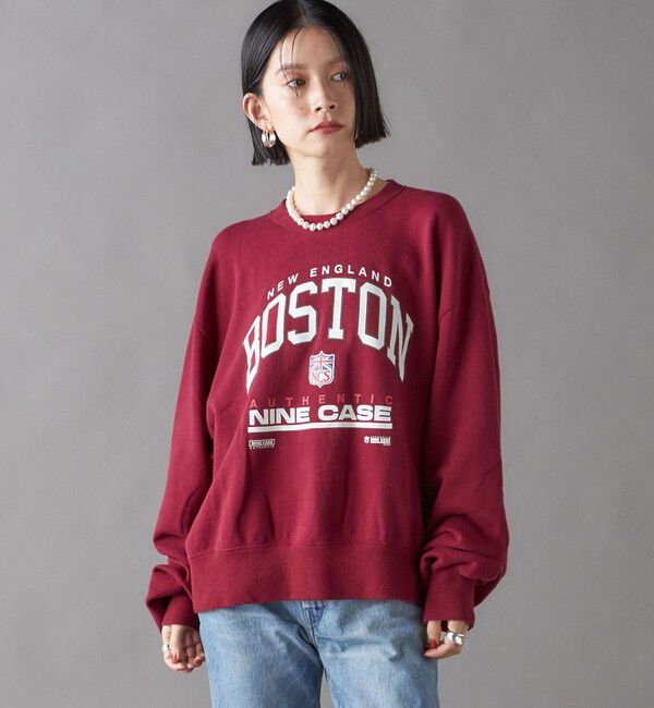 SHIPS for women「SHIPS NINE CASE:ボストン スウェット」|スウェット・ジャージ|