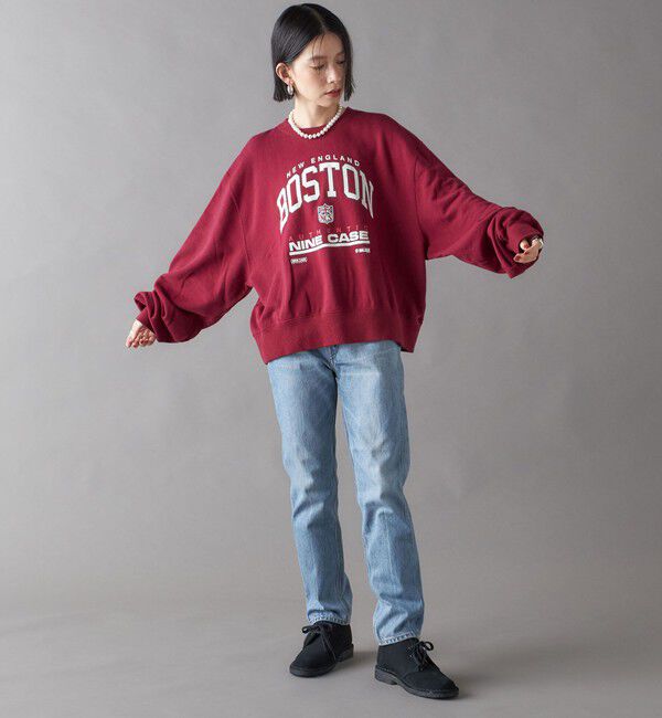 SHIPS for women「SHIPS NINE CASE:ボストン スウェット」|スウェット・ジャージ|