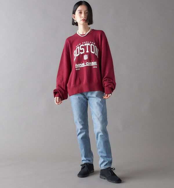 SHIPS for women「SHIPS NINE CASE:ボストン スウェット」|スウェット・ジャージ|