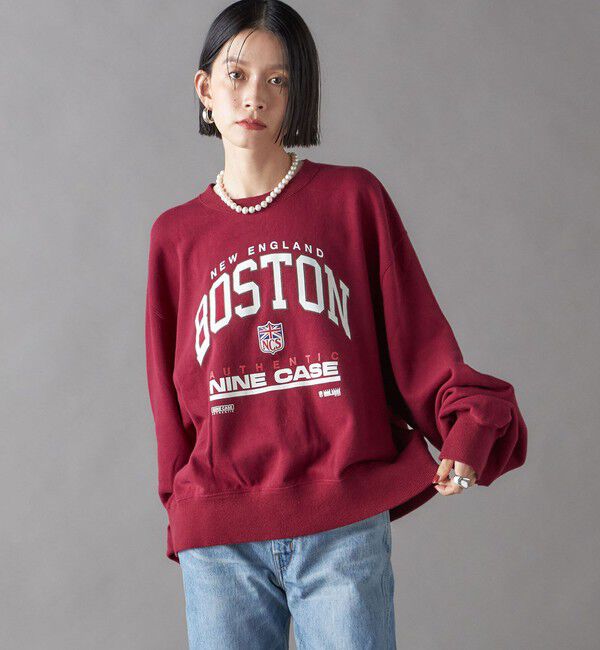 SHIPS for women「SHIPS NINE CASE:ボストン スウェット」|スウェット・ジャージ|