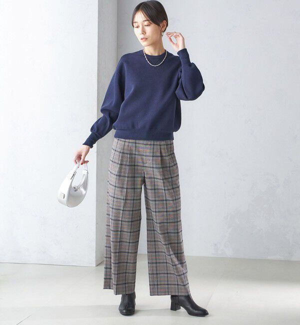 SHIPS for women「〈手洗い可能〉スムース ニット ガゼット プルオーバー」|ニット・セーター|