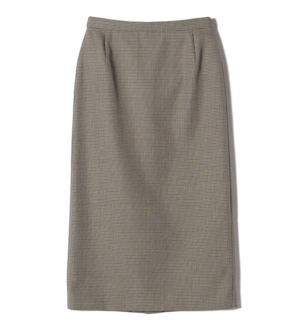 SHIPS for women「ウール混 チェック タイト スカート（セットアップ対応）」|タイト|