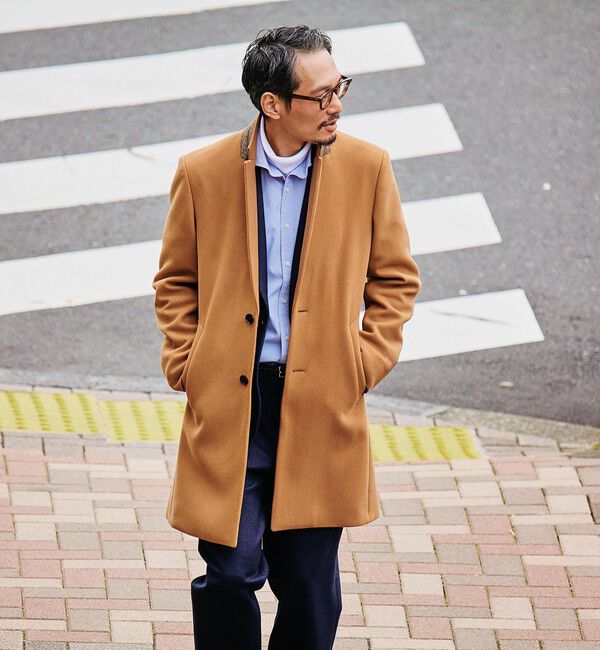 SHIPS「SHIPS: スーパー120'S メルトン チェスター コート 24FW」|その他|