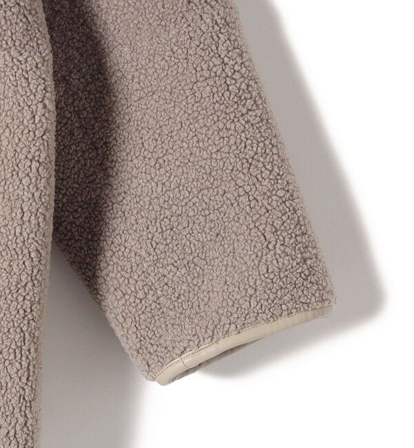 SHIPS for women「〈手洗い可能〉リバーシブル ボア &times; フリース ブルゾン」|ブルゾン・スタジャン|