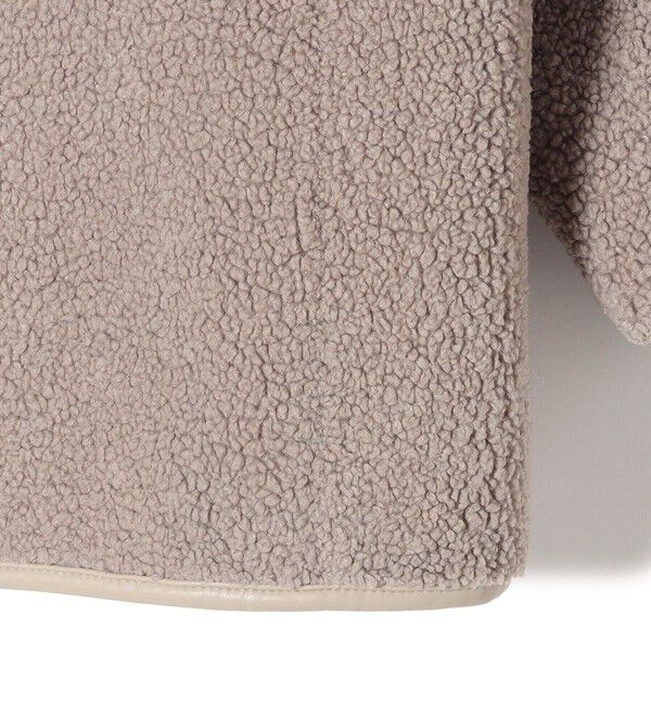 SHIPS for women「〈手洗い可能〉リバーシブル ボア &times; フリース ブルゾン」|ブルゾン・スタジャン|