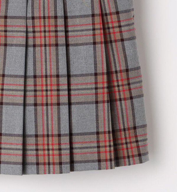 SHIPS KIDS「SHIPS KIDS:100～130cm / チェック プリーツ スカート」|スカート|