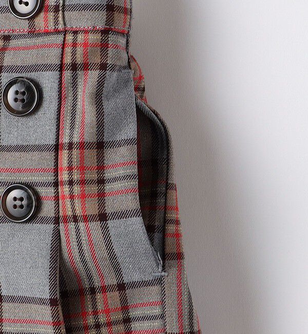 SHIPS KIDS「SHIPS KIDS:100～130cm / チェック プリーツ スカート」|スカート|