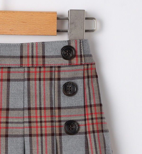 SHIPS KIDS「SHIPS KIDS:100～130cm / チェック プリーツ スカート」|スカート|