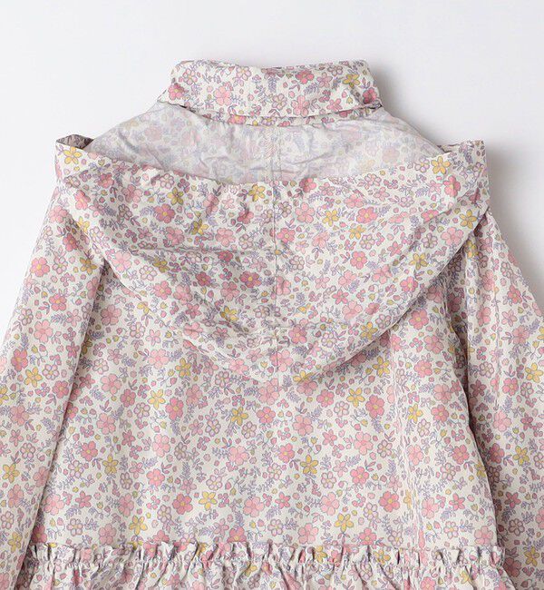 SHIPS Colors 「《一部追加予約》SHIPS Colors:80～130cm /フラワープリント ジップフード ブルゾン◆」|ブルゾン・スタジャン|