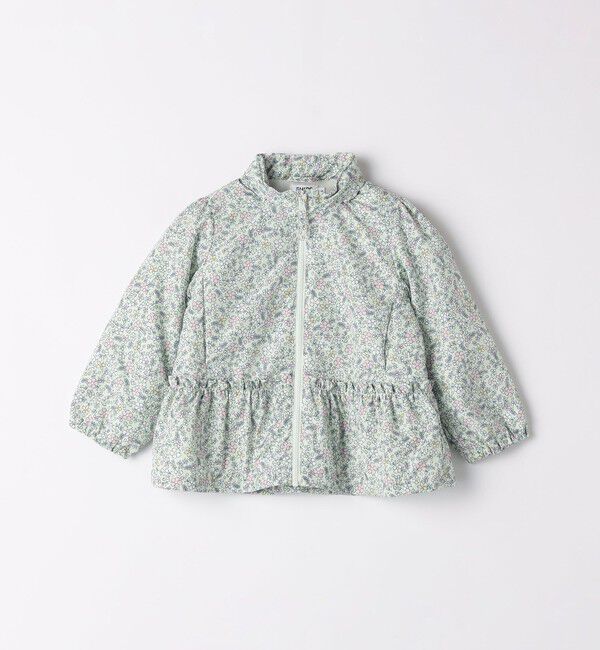 SHIPS Colors 「《一部追加予約》SHIPS Colors:80～130cm /フラワープリント ジップフード ブルゾン◆」|ブルゾン・スタジャン|