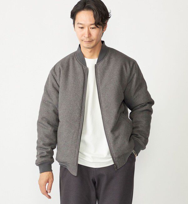 SHIPS「SHIPS: リバーシブル MA-1 ブルゾン」|ブルゾン・スタジャン|