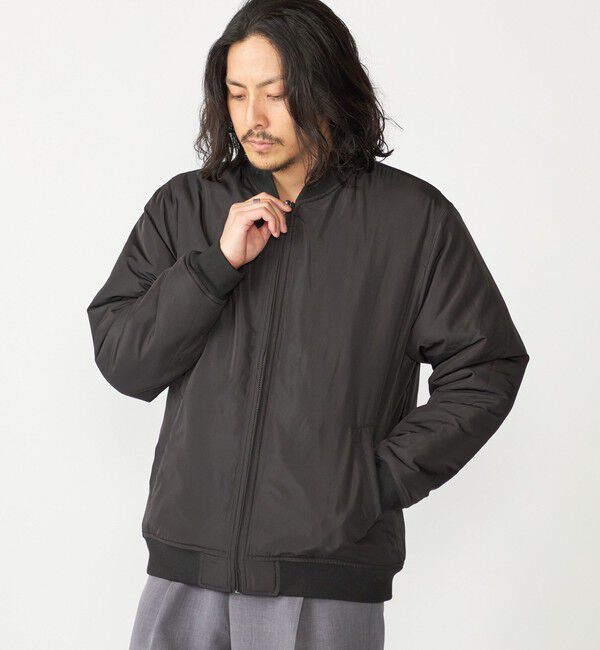 SHIPS「SHIPS: リバーシブル MA-1 ブルゾン」|ブルゾン・スタジャン|