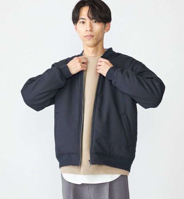 SHIPS「SHIPS: リバーシブル MA-1 ブルゾン」|ブルゾン・スタジャン|