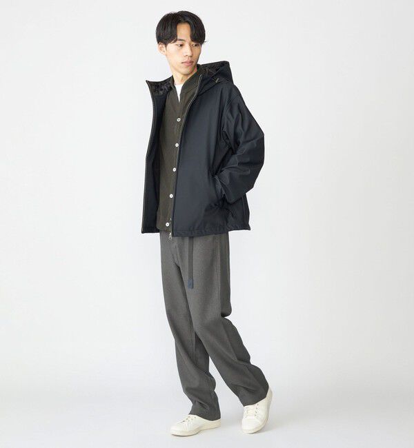 SHIPS「SHIPS:〈洗濯機可能〉ポンチ 裏フリース ストレッチ マウンテン パーカー」|ブルゾン・スタジャン|