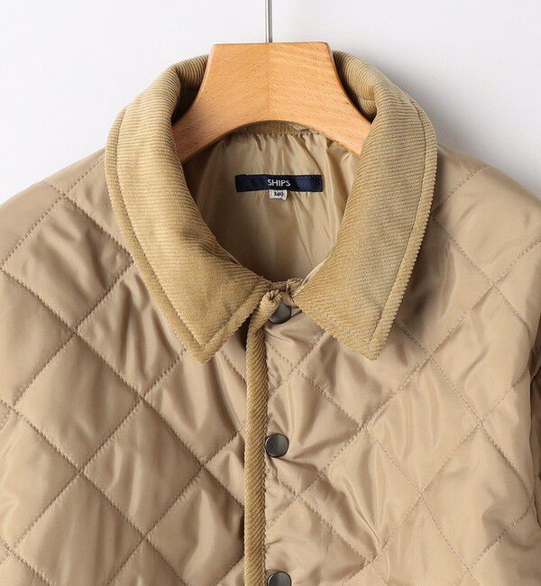 SHIPS KIDS「SHIPS KIDS:140～160cm /〈多機能/洗濯機可能〉キルト フード ジャケット」|その他|