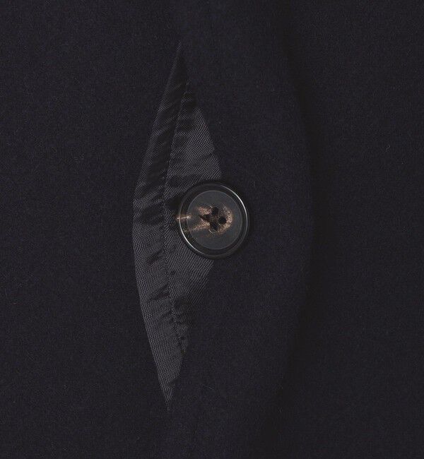 SHIPS「【 SHIPS別注】Errico Formicola: ヘリンボーン ウール ステンカラー コート」|ステンカラーコート|