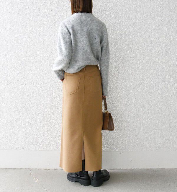 SHIPS any「SHIPS any:〈手洗い可能〉シャギー クルーネック ニット プルオーバー」|ニット・セーター|