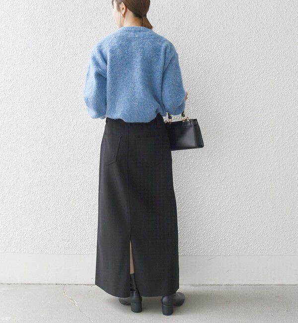 SHIPS any「SHIPS any:〈手洗い可能〉シャギー クルーネック ニット プルオーバー」|ニット・セーター|