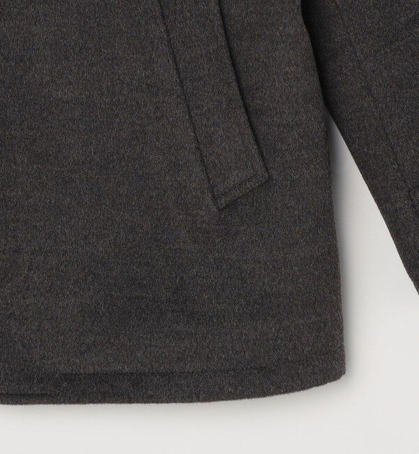 SHIPS any「SHIPS any: ウォーム メルトン シングル Pコート◆」|ピーコート|