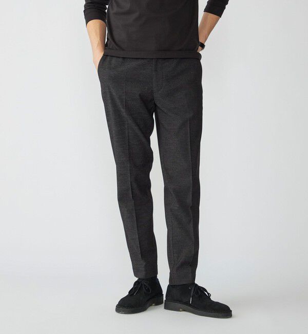 SHIPS「【WEB限定】SHIPS: WONDER デニムライク 裏起毛 スラックス」|スラックス|