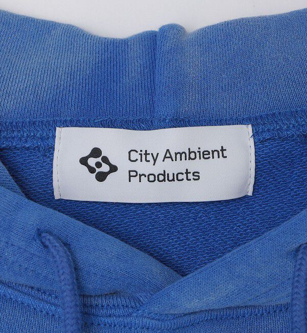 SHIPS「City Ambient Products: フロスト フェード スクエアロゴ スウェット パーカー」|パーカー|