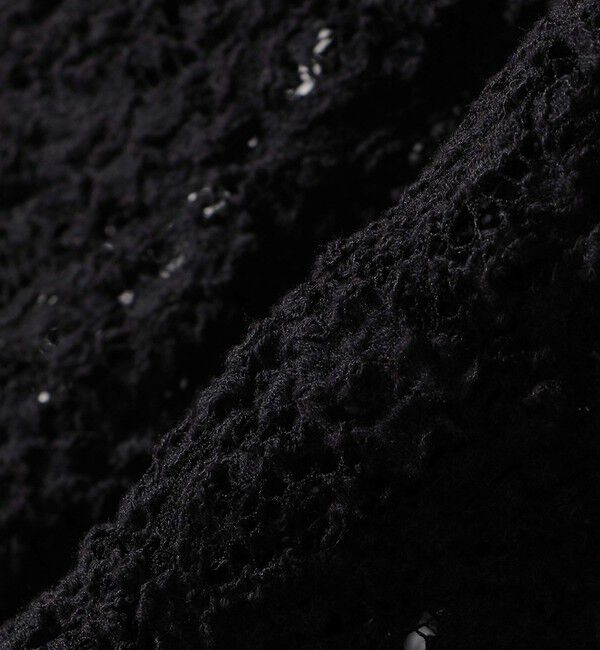 SHIPS for women「〈手洗い可能〉ラッセル レース クルーネック カットソー」|Tシャツ・カットソー|