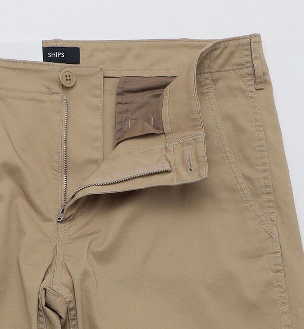 SHIPS「SHIPS: カラー テーパード スリム ライト チノパンツ」|チノ|