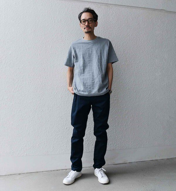 SHIPS「SHIPS: カラー テーパード スリム ライト チノパンツ」|チノ|