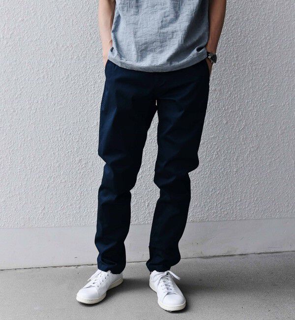 SHIPS「SHIPS: カラー テーパード スリム ライト チノパンツ」|チノ|