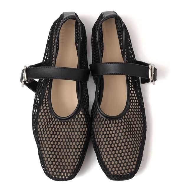 SHIPS any「SHIPS any: メッシュ フラット シューズ」|パンプス|