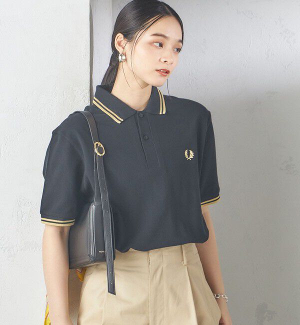 SHIPS for women「FRED PERRY:M12 TWIN TIPPED SHIRT」|ポロシャツ|