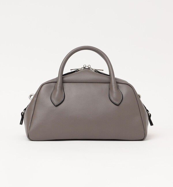 quaranciel「quaranciel: ダブルジップ デザイン ボストン ショルダー バッグ」|ショルダー・メッセンジャー|