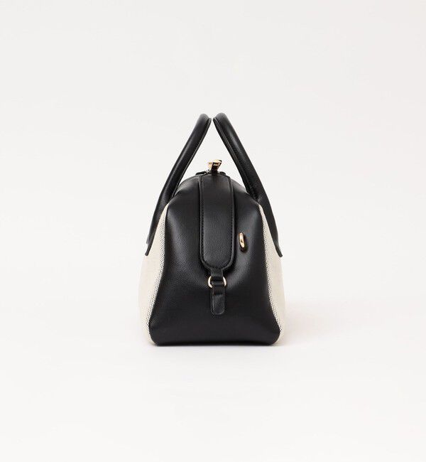 quaranciel「quaranciel: ダブルジップ デザイン ボストン ショルダー バッグ」|ショルダー・メッセンジャー|