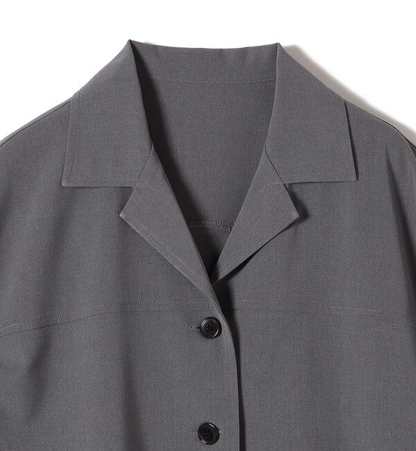 SHIPS for women「〈手洗い可能〉オープン カラー シャツ ジャケット」|シャツ・ブラウス|