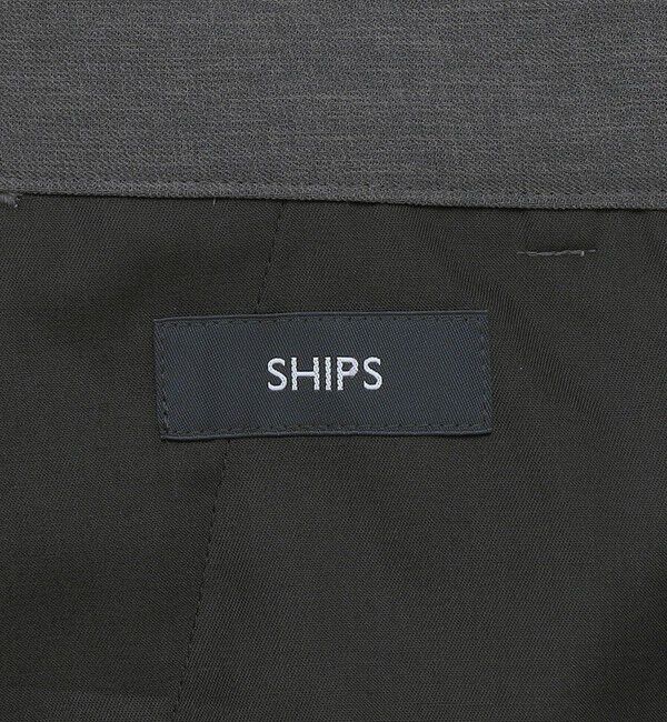 SHIPS「SHIPS:〈セットアップ対応/手洗い可能〉RIRANCHA(R) イージー パンツ」|スラックス|