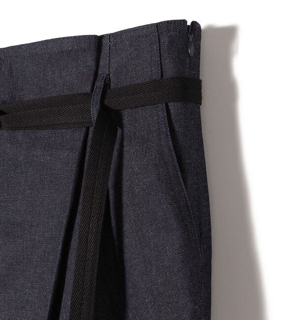 SHIPS for women「【SHIPS別注】Nell:〈手洗い可能〉デニム タック スカート」|スカート|