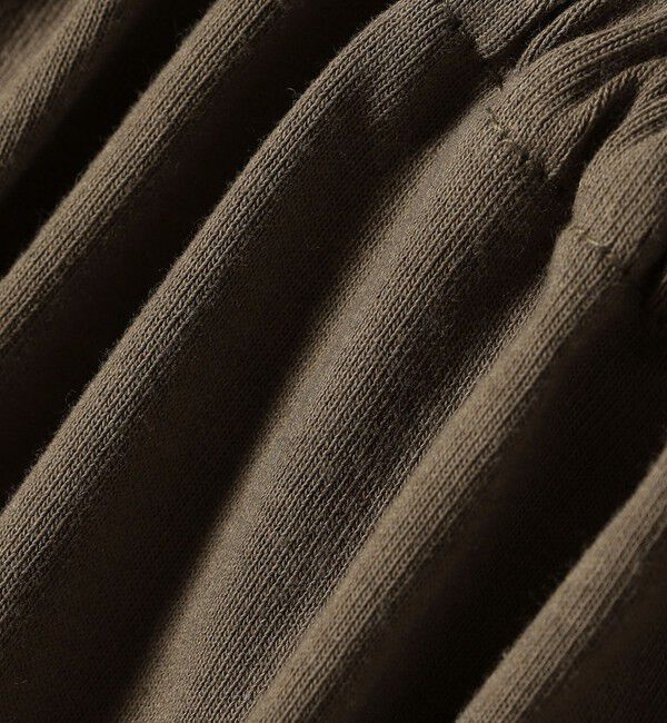 SHIPS any「SHIPS any:〈UVカット/接触冷感/吸水速乾/洗濯機可能〉USAコットン フレア TEE」|Tシャツ・カットソー|