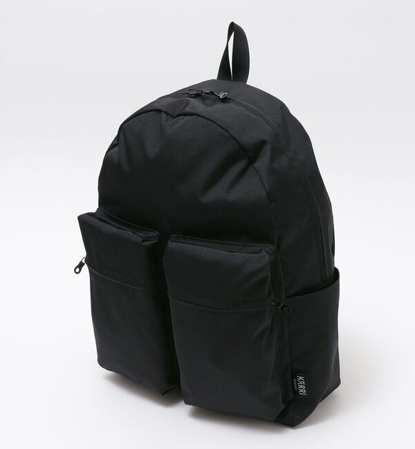 SHIPS「KARRI: CORD PLY BACK PACK M」|リュック|ブラック