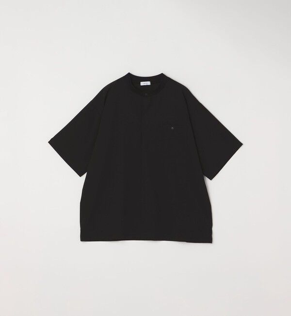 SHIPS any「SHIPS any:〈洗濯機可能〉メッシュ ヘンリーネック ポケット Tシャツ◇」|Tシャツ・カットソー|